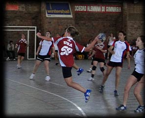 Handball - Colegio Nacional Buenos Aires, UBA - vs SAG Polvorines