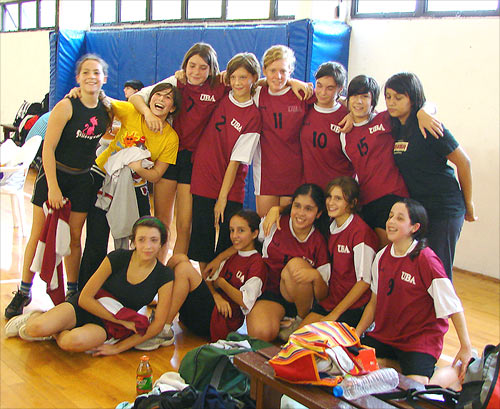 Handball - Equipo de la UBA, categora menores - Femebal, Inferiores Damas C - Torneo Apertura 2007