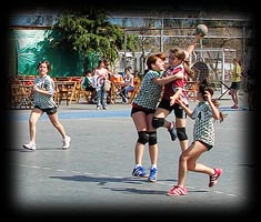 UBA Handball femenino - partido contra AFALP 30/9/07