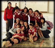 UBA Handball femenino - partido contra CNAZ 23/9/07