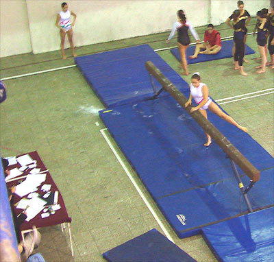 Gimnasia Artstica Femenina - Campeonato Nacional de Clubes 2007 - Viga