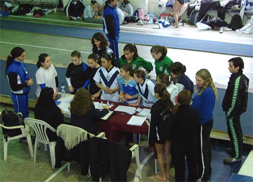 Gimnasia Artstica Femenina - Torneo Metropolitano - 2 Selectivo 2007 - En la mesa de Suelo