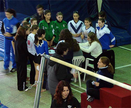 Gimnasia Artstica Femenina - Torneo Metropolitano - 2 Selectivo 2007 - En la mesa de Salto