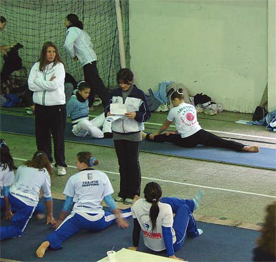Gimnasia Artstica Femenina - Torneo Metropolitano - 2 Selectivo 2007 - Estirando